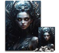 Mistress of The Night Jigsaw Puzzles for Adults 1000 Piece Wooden Puzzles Perfect for Birthday Christmas 1000 PCS(75x50cm)