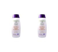 Mistry's Aloe Vera Jojoba Conditioner 200ml - Natural Hair Care, Gentle, Strengthening & Nourishing - Suitable for All Ages and Hair Types, Additive Free, Vegan, (Pack of 2)