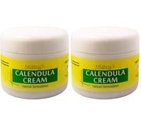 Mistry's Calendula Cream 50g - Calms & Hydrates, Muti-Purpose Skin Cream for Healing Cuts, Sores and Treating Rough Skin - Additive Free, Vegan, (Pack of 2)