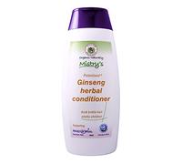 Mistry's Ginseng Herbal Conditioner 200ml - Hair Care Scalp Scrub Conditioner, Gentle - Suitable for All Ages and Hair Types, Additive Free, Vegan,