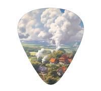 misty and cloudy Patterned guitar picks - (thin/medium/thick) free to choose, suitable for all kinds of string instruments,