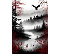 Misty Jungle Animals Jigsaw Puzzles for Adults 500 Piece Challenging Puzzle Games, Difficult Hard Jigsaw Puzzles for Man and Woman, 500 Pieces Puzzles for Adults