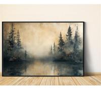 Misty Jungle Jigsaw Puzzles for Adults 500 Pieces Educational Toys Challenging Game 500 Piece Puzzles for Adults for The Whole for Women Gifts for Men