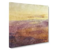 Misty Mountains in Pisa Italy Canvas Print | Gallery Wrapped 30mm Frame Wall Art | 20x20 inches | Ready to Hang | Abstract Landscape Picture | Living Room Bedroom Lounge Office