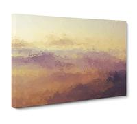 Misty Mountains In Pisa Italy Canvas Print | Gallery Wrapped 30mm Frame Wall Art | 30x20 inches | Ready to Hang | Modern Landscape Picture | Living Room Bedroom Lounge Office