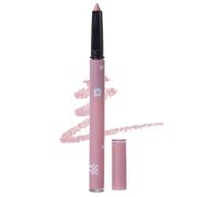 Misty Pink Brown Eyeshadow Pencil - Gentle Flush Two Colour Everyday Makeup Stick, Waterproof Creamy Blendable Versatile Formula for Natural Look, Smooth Application