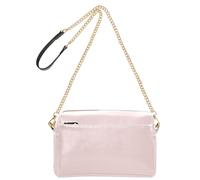 Misty Rose Light Pink Cross Body Bags Womens Purse PU Leather Shoulder Bag with Chain Strap Cell Phone Purse Bag