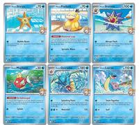Misty’s Card Lot x6 - Destined Rivals - Pokemon - Gyarados Lapras Psyduck - 049