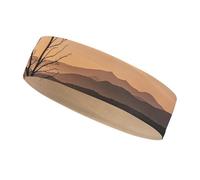 Misty Sunrise Headbands for Women & Men Sports Headband, Fits All Head Sizes, Ultra Absorbent & Non-Slip Sweatband for Running, Yoga, Gym