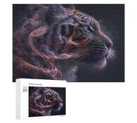 Misty Tiger, 300 PCS Challenging Puzzle for Adults - for Quiet Evenings And Focused Play