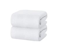MistyMorning Bath Towels Set of 2, Extra Large (70x140cm), Luxury Cotton 500GSM Super Soft & Highly Absorbent Quick Dry Luxury Bathroom Towels (2, Bath Towel)