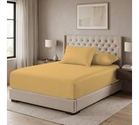MistyMorning Extra Deep 16''/40Cm Small Double Fitted Sheet 120X190Cm, Egyptian Cotton 200 Thread Count
