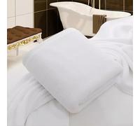 MistyMorning Extra Large Bath Sheets Single Pack, Jumbo Size (90x190cm),100% Cotton 500GSM Super Soft & Highly Absorbent Quick Dry Luxury Bathroom Towels (1, Bath Sheet)