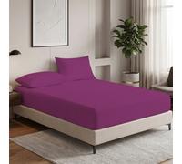 MistyMorning Small Double Fitted Sheet 12''/30Cm Deep Pocket Bed Sheets 120X190Cm