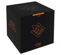 Misu Black Box Puzzle 1000 Pieces, Black Box with Surprise Motif without Template, Impossible Heavy for Adults and Children from 14 Years, Puzzle Box Food 2022 Edition