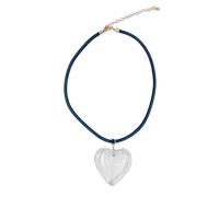 MISUVRSE Girls Stylish Heart Pendant Necklace For Couples Girl Families Colleagues Trendy Neck Choker Clavicle Chain