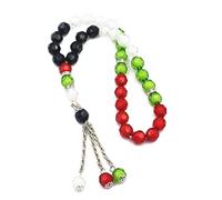 MISUVRSE Prayer Beads 10mm Prayer Beads Tasbeeh Prayer Beads Counter 33 Finger Beads Rosary Religious Jewelry Rosary Colored Acrylic Beads