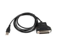 MISUVRSE USB To DB25 25Pin Printer Cable RS232 Cord For Data Transfer Supports Multiple Operating Systems 180cm Length Printer Cable