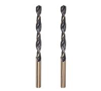 Misuyue 2pcs Metal Drill Bits, 10mm/0.393" HSS Carbide Jobber Drill Bit Sets, Twist Drill Bit for Metal Stainless Steel Aluminum Alloy, Wood Drill Bits