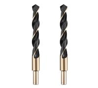 Misuyue 2pcs Metal Drill Bits, 14.5mm HSS Carbide Jobber Drill Bit Sets, Twist Drill Bit for Metal Stainless Steel Aluminum Alloy, Wood Drill Bits