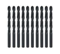 Misuyue 4mm HSS Metal Drill Bits, 10pcs Carbide Drilling Bit Sets, Twist Drill Bit suitable for Copper Aluminium Iron Plastic, Wood Drilling Bits