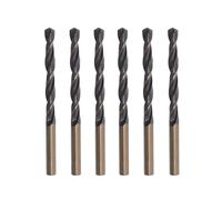 Misuyue 6pcs Metal Drill Bits, 4.5mm HSS Drill Bit Sets, Carbide Twist Drill Bit for Metal Stainless Steel Aluminum Alloy, Wood Drill Bits