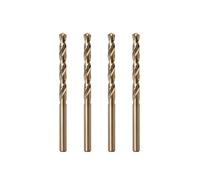 Misuyue 8% Cobalt Drill Bits, 4pc HSS M42 Metal Carbide Drill Bit Set 4.5mm