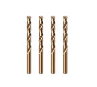Misuyue 8% Cobalt Drill Bits, Metal Drill Bit Set 6.5mm, HSS M42 Carbide Twist Drill Bit for Metal Stainless Hard Steel Aluminum, Wood Drill Bits (4pcs)