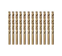 Misuyue M35 Cobalt HSS Twist Drilling Bits, 12pcs Metal Drill Bit 4mm/0.157", Carbide Drill Bits for Stainless Copper Wood Plastic Aluminum and other Hard Materials