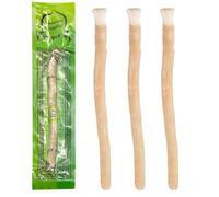 MiswakToothbrush, 20cm Traditional Arabian Toothbrush, WoodenToothbrush, for Natural White Teeth(4 Pack, Individually Packaged)