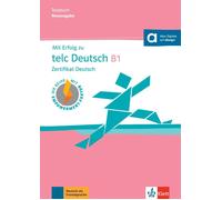 Mit Erfolg zu telc Deutsch B1 Zertifikat Deutsch Testbuch mit digitalen @ NEW