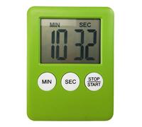 MiTaiyau Digital Timer Easy Use Durable LCD Screen Magnetic Baking Reminder Kitchen Tool Green