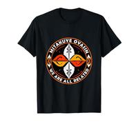 Mitakuye Oyasin Medicine Wheel Indigenous Native American T-Shirt