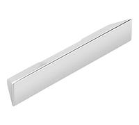 Mital Mogan LA Handle 64/96/128 mm Width 158 mm Die-Cast Zinc Polished Chrome-Plated