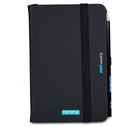 Mitama 2026 Pocket Diary Black 9 x 14 cm, 18 Months, Hardcover, FSC Paper, Elastic Closure, Pencil Included