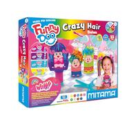 Mitama Crazy Hair Salon Play Box 33 Pieces for Ages 3 Years and Up, Play and Leisure, Children, Multi-Coloured, Taglia Unica, Mitama Crazy Hair Salon Game Box, Modelling Clay