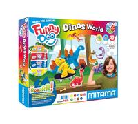 Mitama Dinos World 33 Piece Play Box for Children from 3 Years and Up