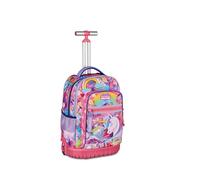 Mitama FAIRYUNICORN Extra Run Trolley Run, 33 Litres, Double Compartment, Purple, Multi Function Pockets, Girls, Elementary and Middle School, Leisure and Travel