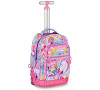 Mitama FAIRYUNICORN Extra Run Trolley Run, 33 Litres, Double Compartment, Purple, Multi Function Pockets, Girls, Elementary and Middle School, Leisure and Travel