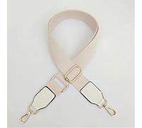 MITAR Wide Replacement Strap for Bags, Women Messenger Accessories, Handbag Straps, Beige, Fabric, 125cm x 3.8cm, Snap Hook