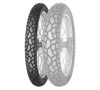 Mitas Mc-24 Invader 57s Tl Trail Front Tire Silver 100 / 90 / R19