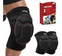 MitButy Protective Knee Pads for Volleyball, Dance, Wrestling, Kneeling & Gardening - 1 Pair Thick Foam Cushioned Pads for Men, Women & Kids - Durable Protection for Work & Sports (S: 12.5-15")