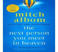 Mitch Albom The Next Person You Meet in Heaven Paperback Book in White Mitch Albom White