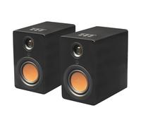 Mitchell Acoustics uStream One (MK1) True Wireless Active Bookshelf Speakers with Bluetooth Pair - Black