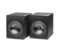 Mitchell Acoustics uStream Two Active Stereo Wireless Bookshelf Speakers Pair with HDMI Black