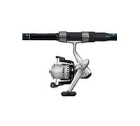 Mitchell Adventure II Spinning Combo, Fishing Rod and Reel Combo, Spinning Combos, Pre-spooled with strong mono line, Predator Fishing,Pike/Perch/Zander/Trout, Unisex, Black/Orange, 2.4m | 10-35g