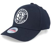 Brooklyn Nets Cap Adult Mitchell & Ness Stretch NBA Basketball Hat - New