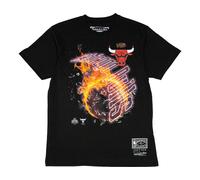 Mitchell And Ness Chicago Bulls Hwc Blaze T-shirt Black