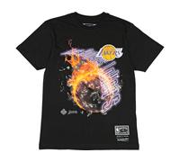 Mitchell And Ness Los Angeles Lakers Hwc Blaze T-shirt Black