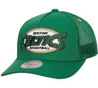 Mitchell And Ness Nba Boston Celtics Trucker Snapback Cap Green